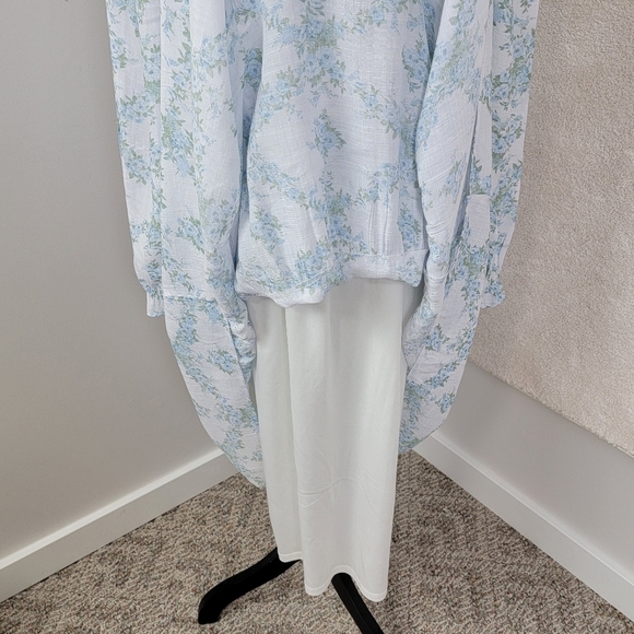 Trixxi NEW Women's XL Floral Cottagecore Prairie BOHO Flowy Long Sleeve Dress - Picture 10 of 15